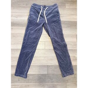 Quince Men's Blue Corduroy Jogger Pants Drawstring Size Small